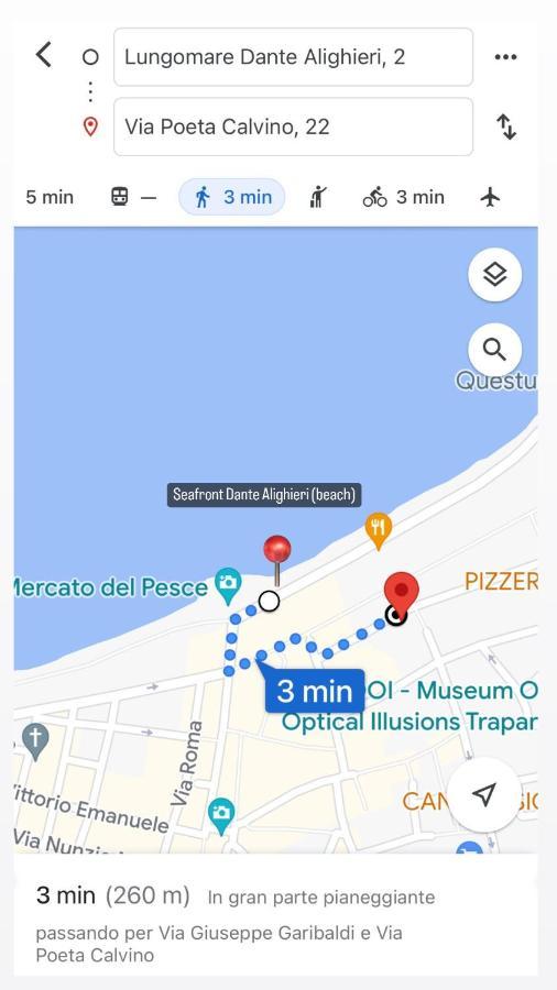 Апартаменты Civico 22 Трапани Экстерьер фото
